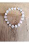 Pink Quartz Bracelet Natural Stone Bracelet - 3
