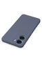 Ilkeshop New Vivo Y16 Case Nano Velvet Silicone (231131) - Gray - 4