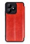 Ilkeshop New Realme Note 50 4g Case Flip Cover (05851) - Red
