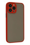 Ilkeshop New iPhone 13 Pro Case Montreal Silicone Cover (114417) - Red - 2