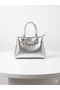 Mini Belt Detailed Long Strap Women's Hand and Crossbody Bag En 20 Boy 15 cm