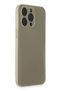 Ilkeshop New iPhone 15 Pro Case Silicone - (131217) Titan Gray - 2