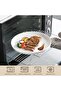 24-Piece Modern Porcelain Dinnerware Set for 6, White, Series LUNA - 4