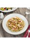 30 Pcs Melamine Dinner Set Beige – Includes 4 Dinner Plates, 4 Side Plates, 4 Soup Bowls, 4 Bowls, 2 Serving Bowls, 6 Sauce Dishes, 2 Serving Spoons & 4 Soup Spoons – Classic Collection - 4