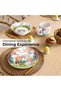 – Set of 3 Kids Dinnerware Set/Porcelain Children Dishes, Kids Dish Set - Plate, Bowl, Cup (Princess) - 5