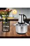 Multifunctional meat grinder and slicer with 850 watts power and 5-liter capacity DX3202 - 3