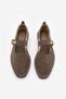 Women's Mary Jane Linen Strap Linen Jute Espadrille Ballerina Shoes Kalze Mink Linen - 5