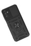 Ilkeshop New Galaxy A04S Case Pars Silicone with Lens Ring (165020) - Black - 3