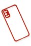 Ilkeshop New Realme 7 Pro Case Miami Transparent Silicone (173247) - Red - 3