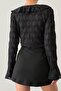 26Yblz01631 Wrinkled Women's Blouse - 5