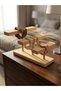 Wooden Jewelry and Watch Stand 24X17 cm – Handmade Necklace Bracelet Watch Organizer – Desktop Display - 4