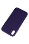 Ilkeshop New iPhone Xr Case Nano Inside Velvet Silicone (194607) - Purple - 3