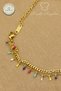 316L Steel Anklet - 2-Piece Combination Colorful Bar Chain 316L Steel Anklet 20+5cm - 3