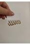 Set of 6 Patterned Minimal Multiple Earrings