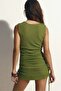 Drawstring-detail beach dress - 5