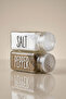 Set of 2 Glass Salt and Pepper Shakers |   120 ml |   Salt Pepper Labeled - 3