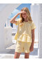Esvab • Modern & Distinctive Zero Roba Collar Ruffled Girls' Muslin Blouse