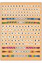 Colorful Alphabet Educational Sticker Set – Letter Learning Sticker Set (200+ Pieces, 4 Sheets)