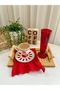 Ruffled Scalloped Duck Linen Coffee Presentation Napkin & Cocktail Napkin & Coaster (1 Piece) - 4