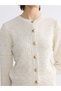 Özmarka New Season Crew Neck Women's Knitwear Cardigan - 3
