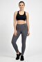 Women Tight Fit Running Leggings, Black - 3