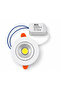 Max Adjustable Round LED Downlight 7W 240V AC - White Ceiling Spotlight - IP20 Indoor Recessed Light (White Color)