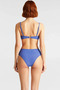 Women's Bikini Set with Adjustable Straps, Covered High Waist, Glittery Knitted, Without Underwire, with Accessories, Regular - 5