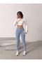 High Waist Power Ice Fabric Tight-Legged Flexible Pants