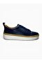 100% Genuine Leather Men's Sneaker - Lightweight and Non-Yellowing Eva Sole