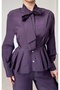 Flounced Shirt and Pants Set - 5