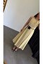 Bag Belted Tencel Dress Yellow - 2