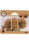 Wall Mounted Acacia Wood Double Hook - 2