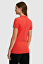 Women's Red T-Shirt 50262715-Vr213 - 5