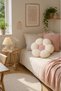 Trend Papatya Pillow 40 cm – Aesthetic and Cute Design – Soft Plush Decorative Flower Throw Pillow