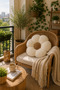 Trend Papatya Pillow 40 cm – Aesthetic and Cute Design – Soft Plush Decorative Flower Throw Pillow