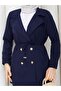 Women's Waist Tunnel Blazer Jacket Set - 6