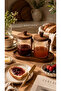 Coffee Corner 700ml Acacia Lid Glass Jar Set with Spoon – Coffee & Sugar Organizer - Spice Rack - 3