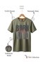 Born to Be Wild Leopard Print Streetwear 100% Cotton Regular Fit T-Shirt
