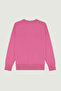 Pink Buttoned Women's Cardigan - 2