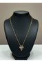 316L Stainless Steel Geometric Design Gold Color Women's Necklace