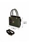 Women's Hand and Shoulder Bag with Adjustable Strap, Crossbody Interior Compartment, Zipper Pocket, Stylish - 2