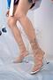 White Stone Ankle Strap Evening Dress Shoes