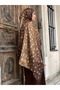 Patterned Soft Shawl - 133 - 5