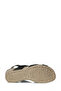 167218.Z Black Women's Flat Sandals - 6