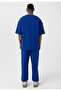 Elasticated leg basic oversize tracksuit set - 3