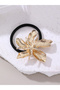 Pack of 3 - Golden Flower Hair Tie - 3