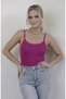 Women's Strappy Bodysuit 2-Pack Basic Thin Strappy Flexible Daily Top - 4