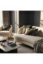 Obsidia Luxe Premium Throw Pillow Set with Silver Embroidery Luxury Design - 6