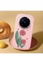 Vivo X200 Pro Compatible Shock-Absorbing Camera Protected Pink Silicone Case - 2