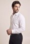Men's Slim Fit Italian Collar Cotton Easy-Iron White Shirt Gk 761 - 2